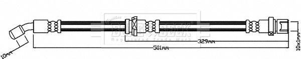 BORG & BECK stabdžių žarnelė BBH8263